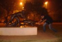 Mauro Felão Junior, - estátua bronze - Parque Ibirapuera, São Paulo