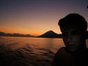 Max Mario Fuhlendorf, - vista do barco, TRICK - Ilha Grande, Angra dos Reis
